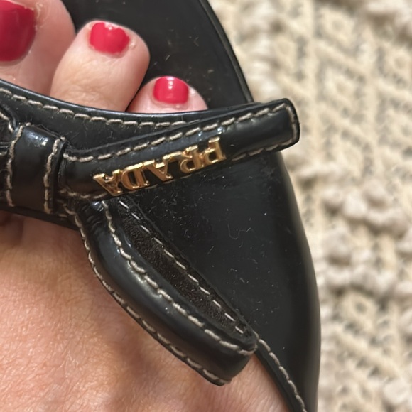 Prada Sandals with platform and stacked heel - Picture 3 of 16